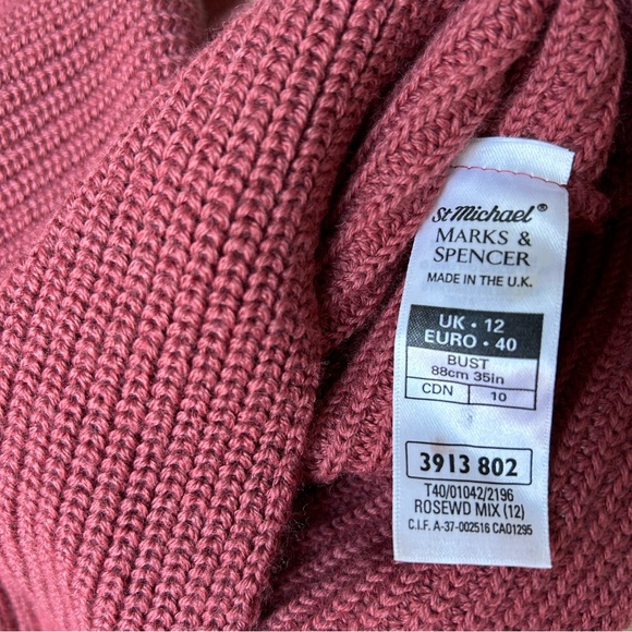 St Michael Marks & Spencer | Merino Wool blend | Vintage Sweater - Picture 5 of 6